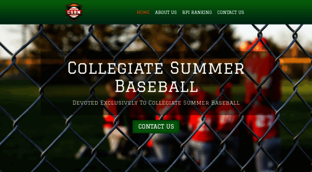 collegiatesummerbaseball.com