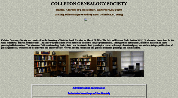 colletongenealogysociety.org