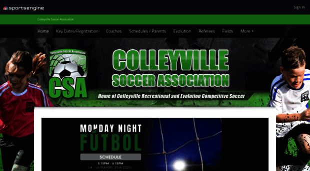 colleyvillesoccer.org