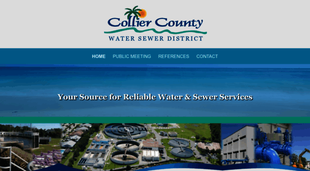 colliercountywatersewerdistrict.org