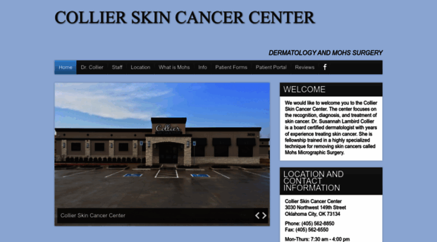 collierskincancercenter.com