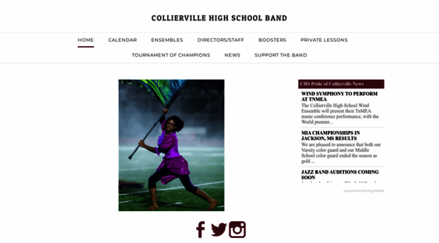 colliervilleband.com