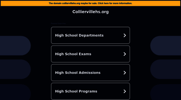 colliervillehs.org