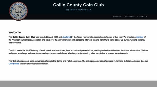 collincountycoinclub.org