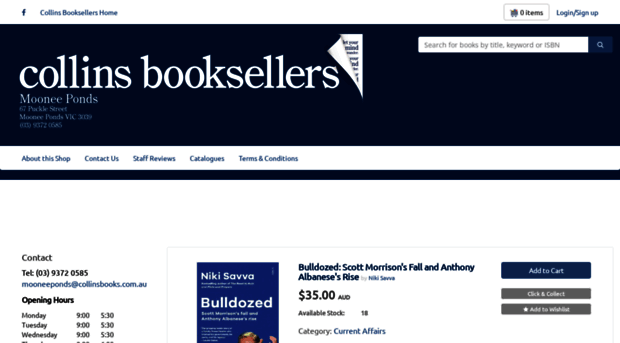 collinsbooksmooneeponds.com.au