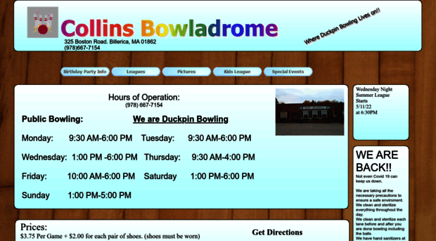 collinsbowladrome.com