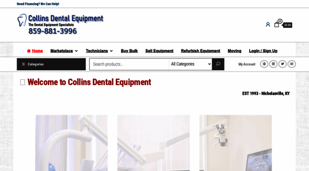 collinsdentalequipment.com