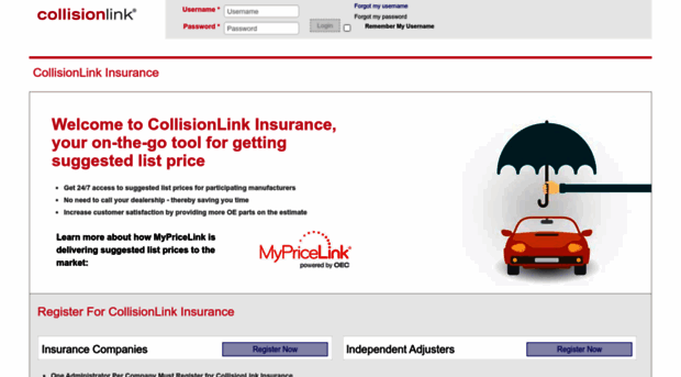 collisionlinkinsurance.com