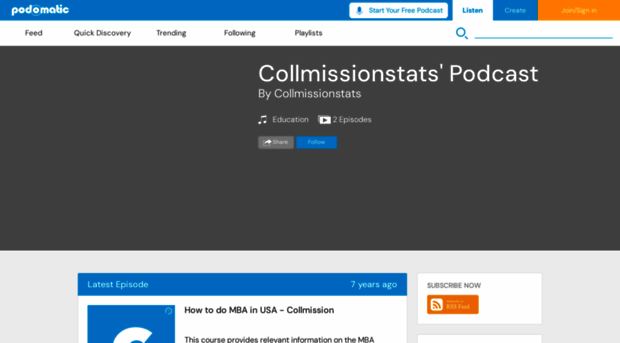 collmissionstats.podomatic.com