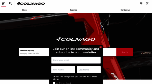 colnago.bikesit.com