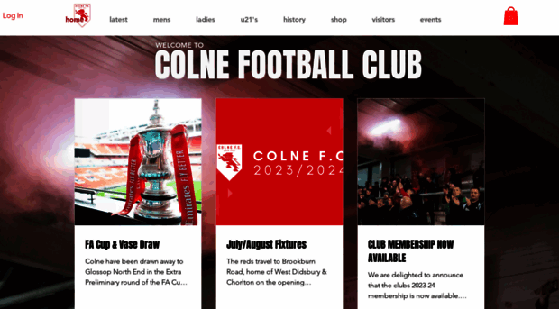 colnefootballclub.com