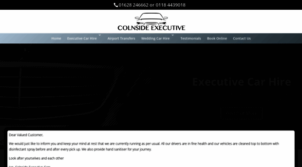 colnsideexecutivecars.co.uk