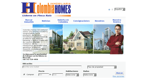 colombiahomesinmobiliaria.com