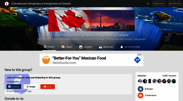 colombianosalcanada.lefora.com