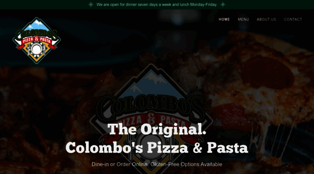 colombospizzaandpasta.com