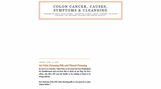 coloncancer-advice.blogspot.in