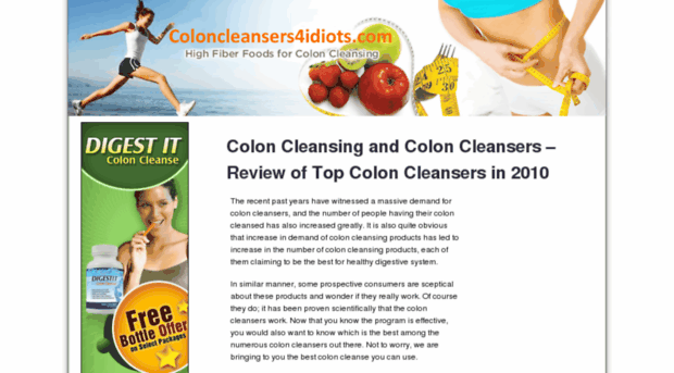 coloncleansers4idiots.com