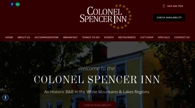 colonelspencerbb.com