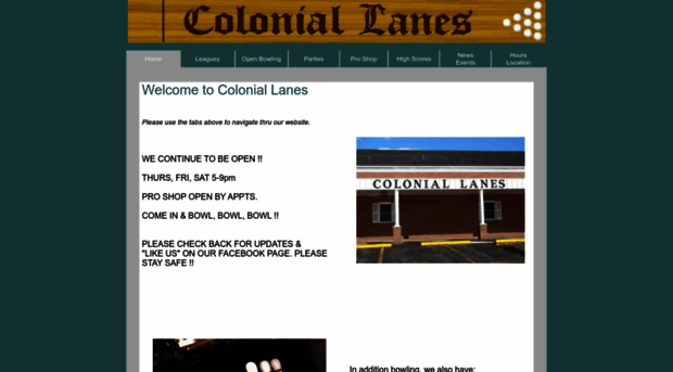 coloniallanesbowling.com