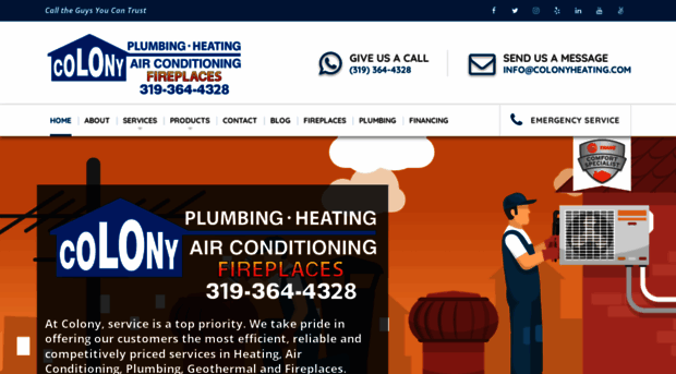 colonyheating.com