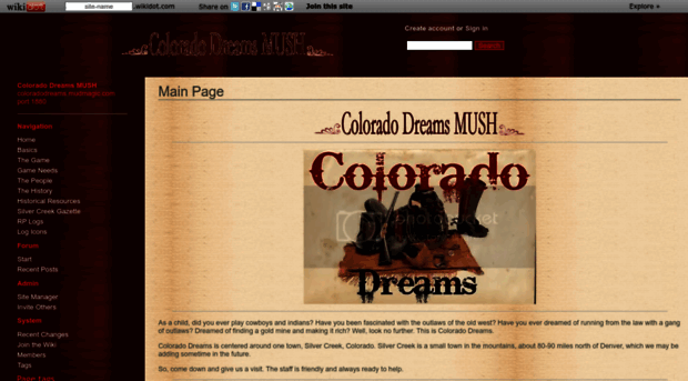 coloradodreams.wikidot.com