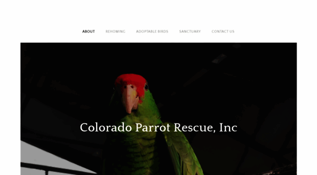 coloradoparrotrescue.org