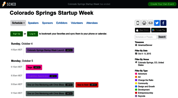 coloradospringsstartupweek2015.sched.org