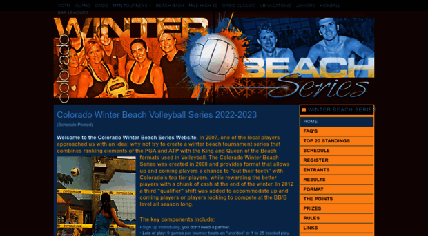 coloradowinterbeachseries.com