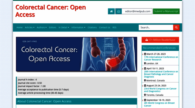 colorectal-cancer.imedpub.com