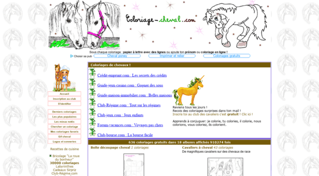 coloriage-cheval.com