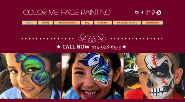 colormefacepainting.com