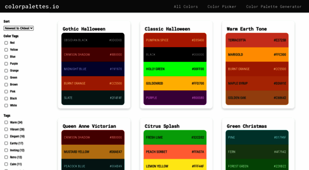 colorpalettes.io
