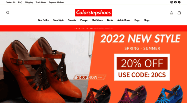 colorstepshoes.com