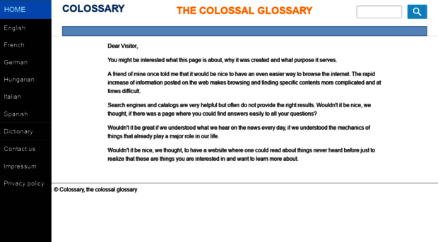 colossary.com