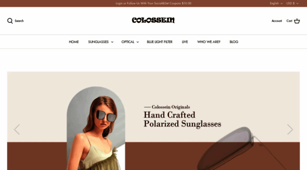 colosseinglasses.com