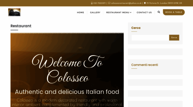 colosseorestaurant.co.uk