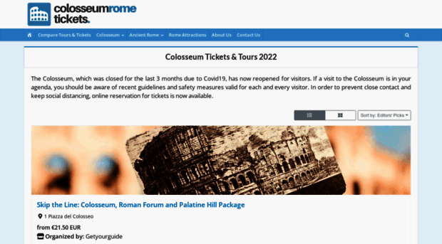 colosseumrometickets.com