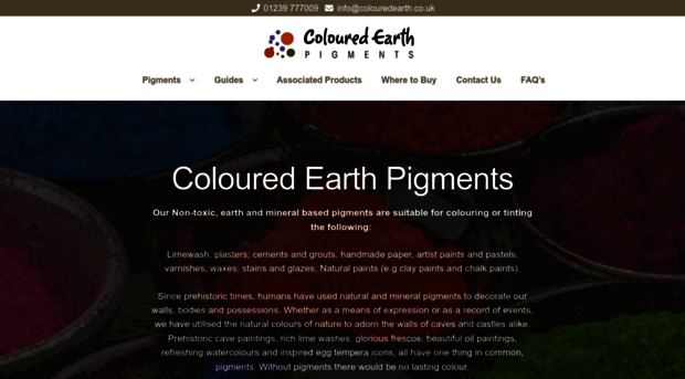 colouredearthpigments.co.uk