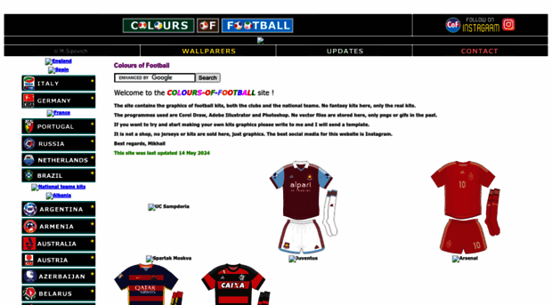 colours-of-football.com