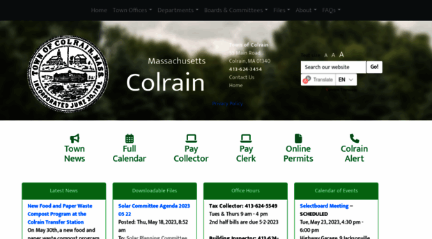 colrain-ma.gov