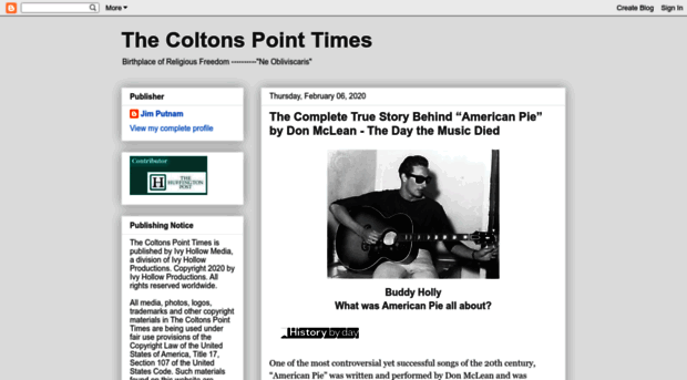 coltonspointtimes.blogspot.com