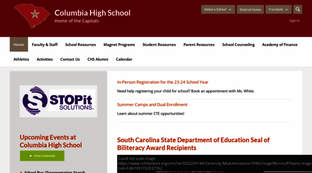 columbia.richlandone.org