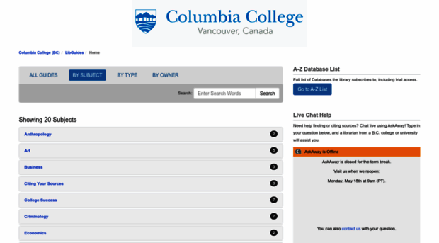 columbiacollege-ca.libguides.com