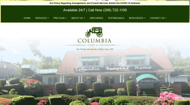 columbiafuneralhome.com