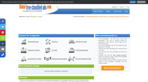 columbiamd.global-free-classified-ads.com