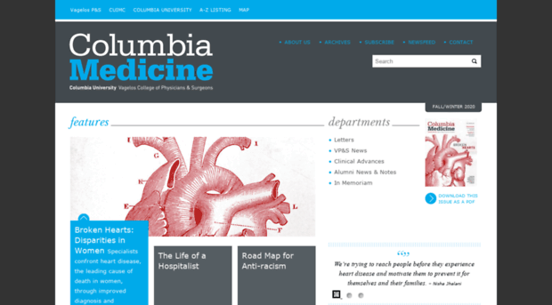 columbiamedicinemagazine.org