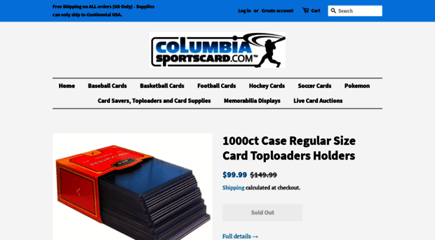 columbiasportscard.com