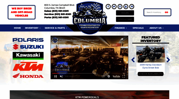 columbiatnpowersports.com