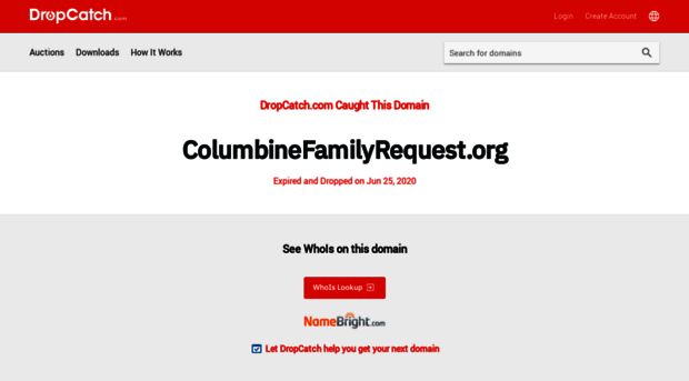 columbinefamilyrequest.org