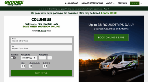 columbus.groometransportation.com